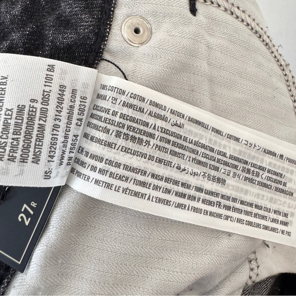 Abercrombie & Fitch Embroidered Mini Skirt Floral Sz 27 Casual Summer Western - Picture 8 of 9